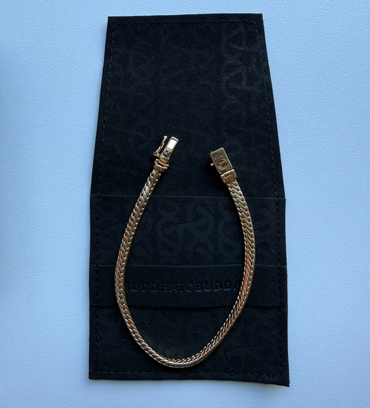 Buddha to Buddha Ben Mini Verguld Armband – Maat E+, Ophalen, Zo goed als nieuw, Goud, Zilver