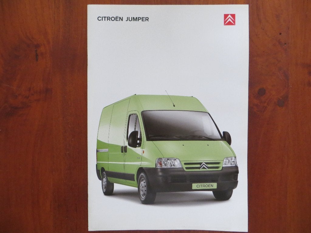 Citroën Jumper (mei 2005) met bijlage, Ophalen of Verzenden, Nieuw, Citroën