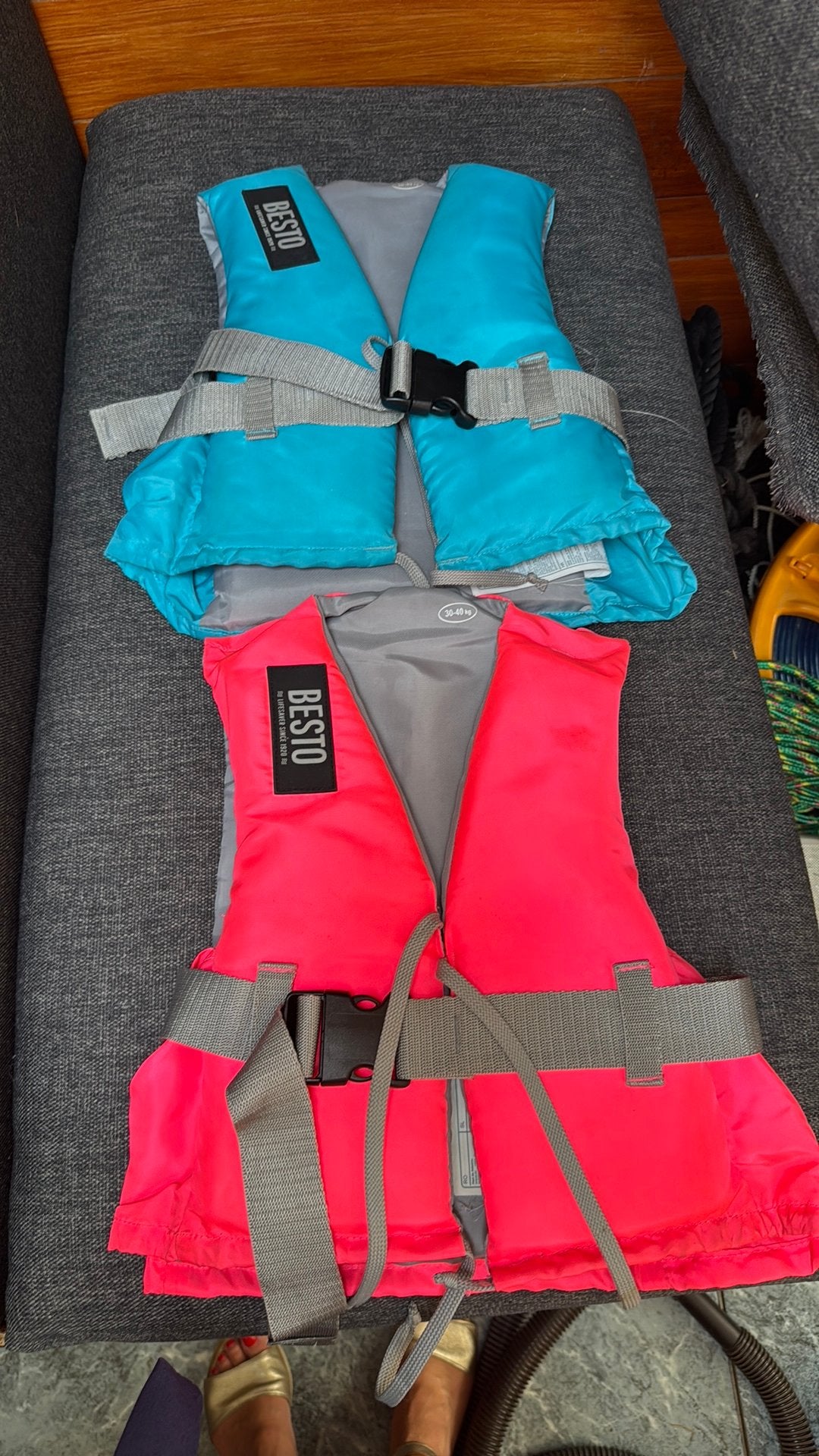 Besto kinder zwemvest, Watersport en Boten, Watersportkleding, Ophalen of Verzenden, Zo goed als nieuw