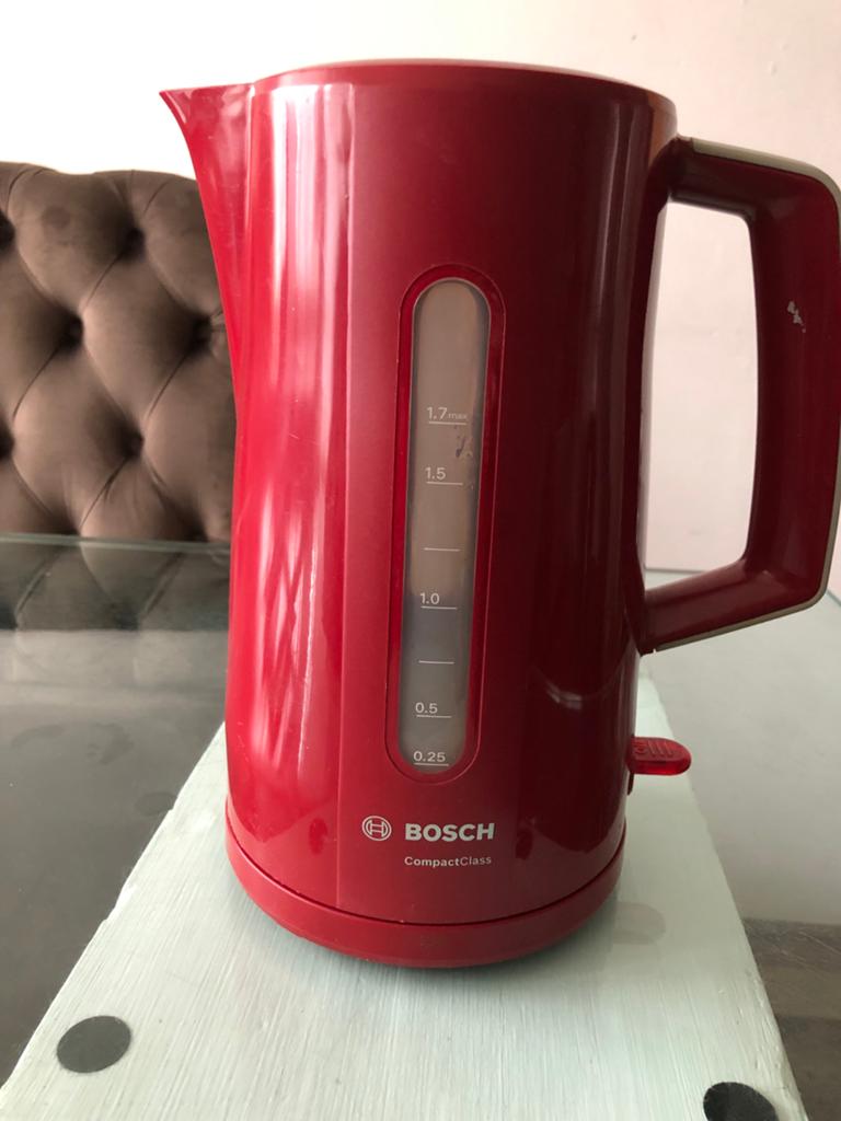 Bosch CompactClass waterkoker - Perfecte staat, Witgoed en Apparatuur, Waterkokers, 1 tot 2 liter, Ophalen of Verzenden, Zo goed als nieuw