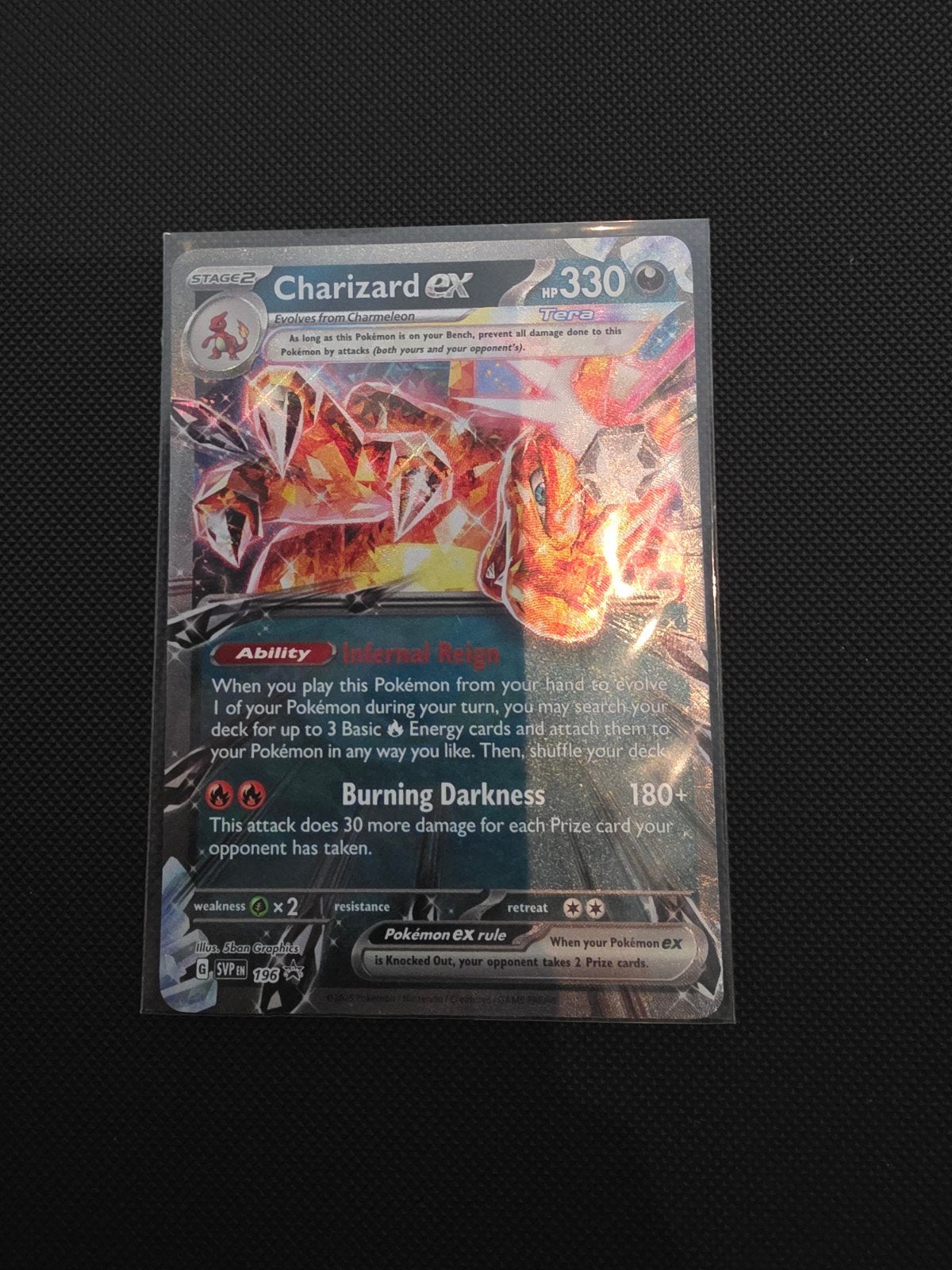 Charizard EX Promo 196, Verzenden, Zo goed als nieuw