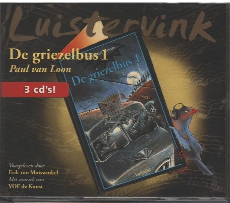 Luistervink # Paul van Loon - Griezelbus 1 en 2 - foto's, Ophalen of Verzenden, Zo goed als nieuw, 6 tot 9 jaar