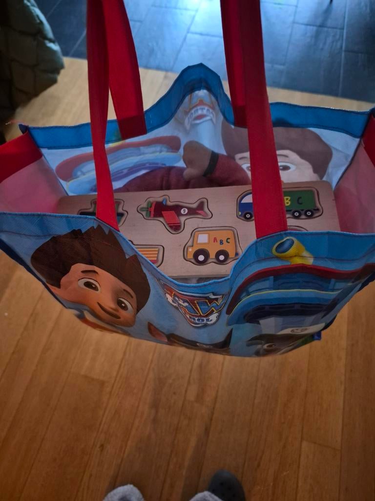 Tas met gratis peuterspeelgoed, Ophalen, Gebruikt, Jongen of Meisje