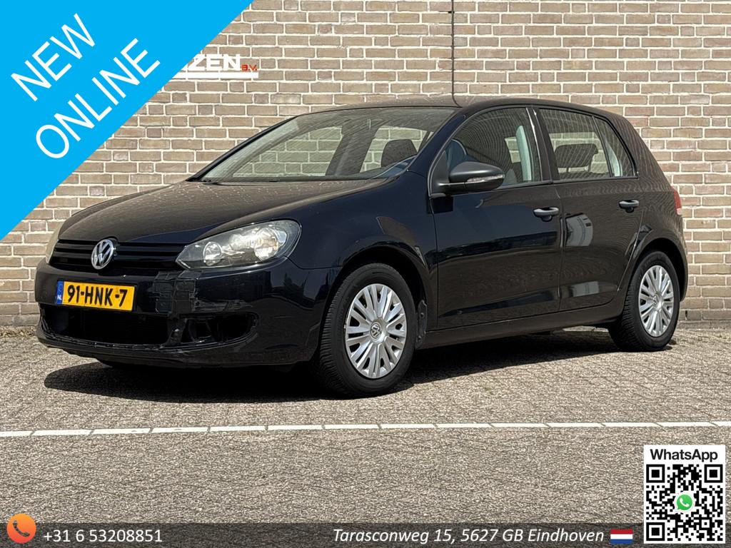 Volkswagen Golf 1.6 Trendline | Climate |, Auto's, Volkswagen, Voorwielaandrijving, Stof, Gebruikt, Zwart