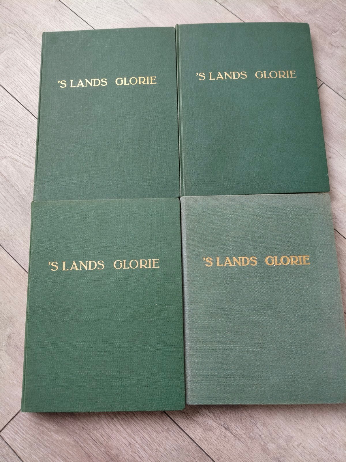 Plaatjesalbums ‘s Lands Glorie Deel 1 T/M 4, Boeken, Verzenden, Gelezen, Plaatjesalbum