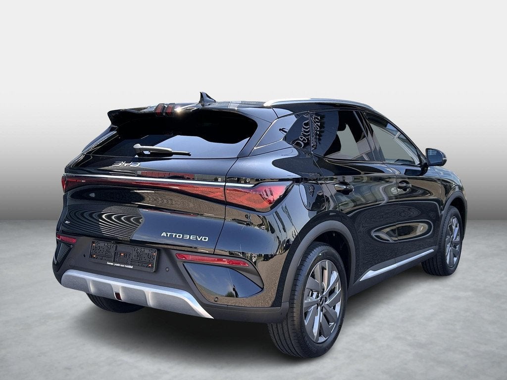 BYD ATTO 3 EVO Excellence 74.8 kWh | Head Up display | Panor, Auto's, BYD, 12 maanden, Zwart, 470 km, 449 pk