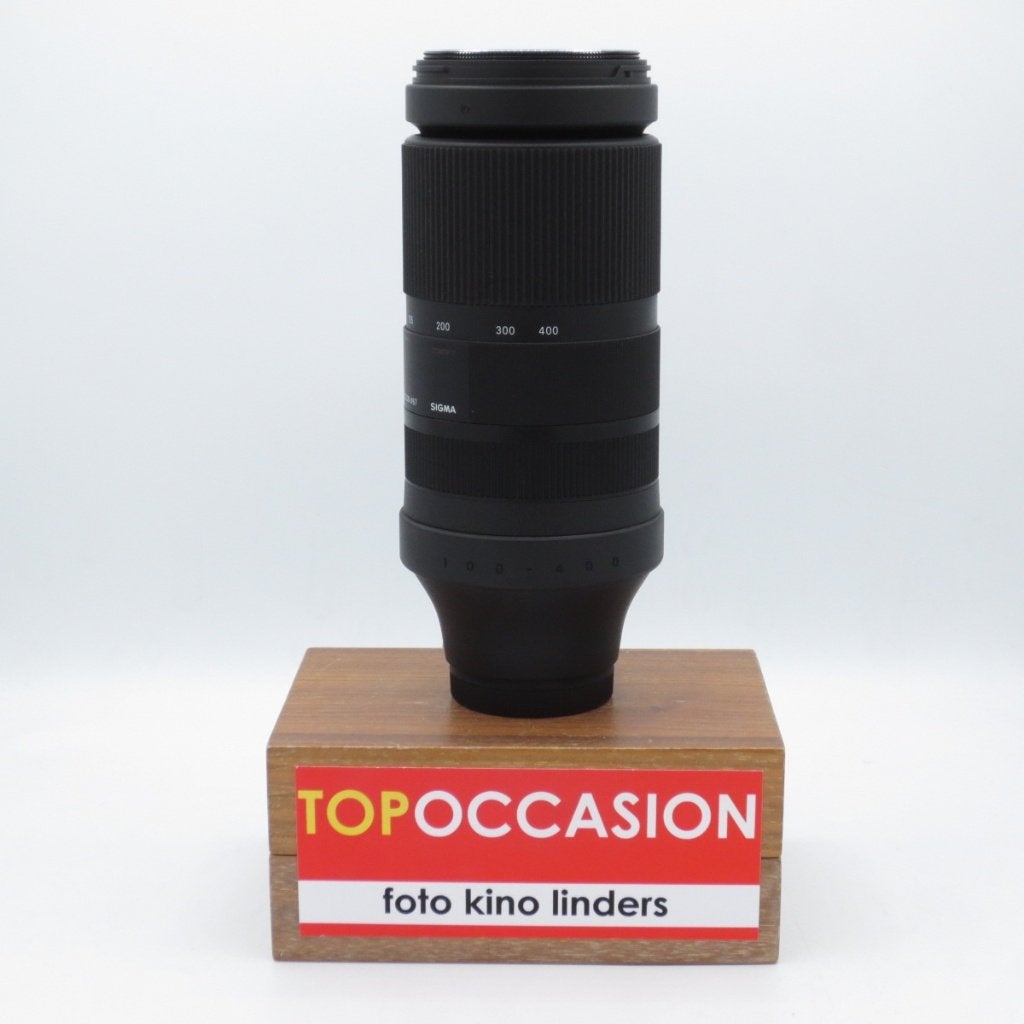 OCCASION: SIGMA 100-400mm 5-6.3 DG DN (Fujifilm X-mount), Audio, Tv en Foto, Gebruikt, Sigma, Zonnekap, Fujifilm X-mount