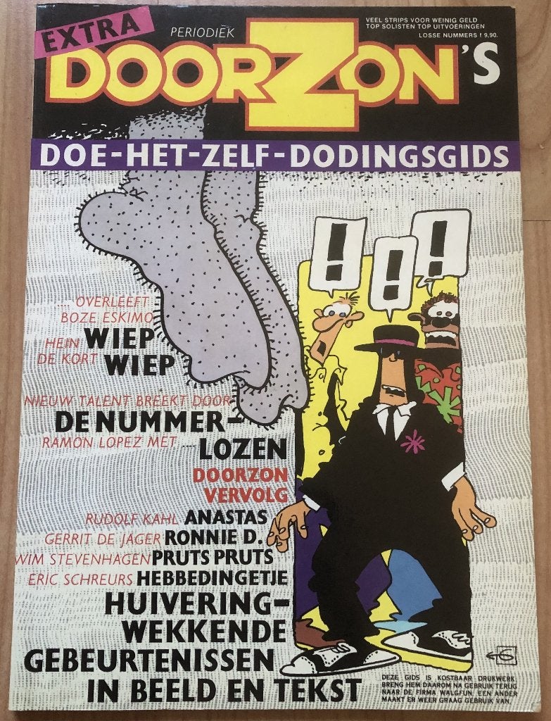 ERIC SCHREURS E.A. - DOORZON'S DOE-HET-ZELF-DODINGSGIDS, Eén stripboek, Ophalen of Verzenden, Zo goed als nieuw, Eric Schreurs