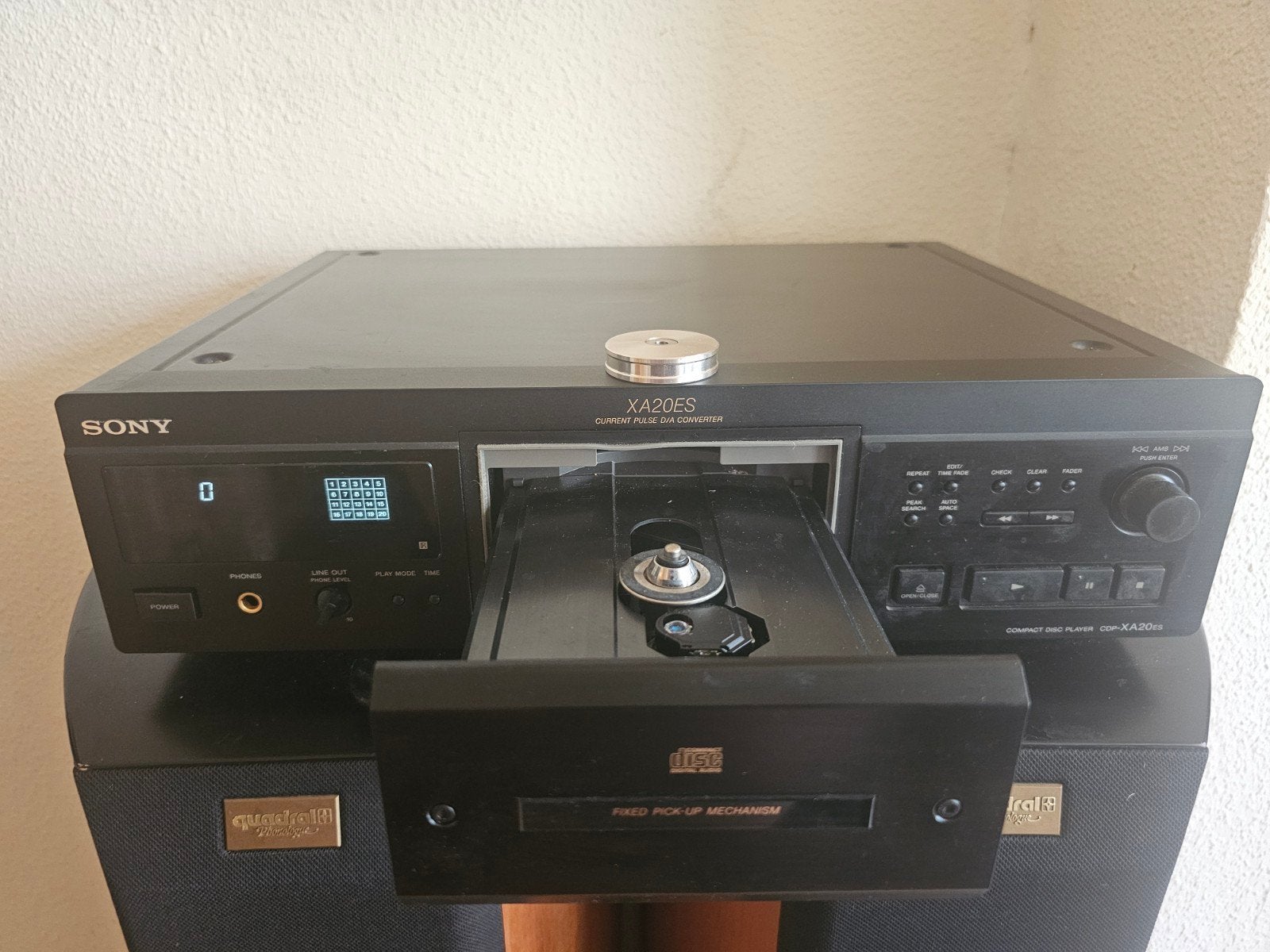 Sony XA20ES CD-speler - Audiofiele kwaliteit, Ophalen of Verzenden, Gebruikt, Sony