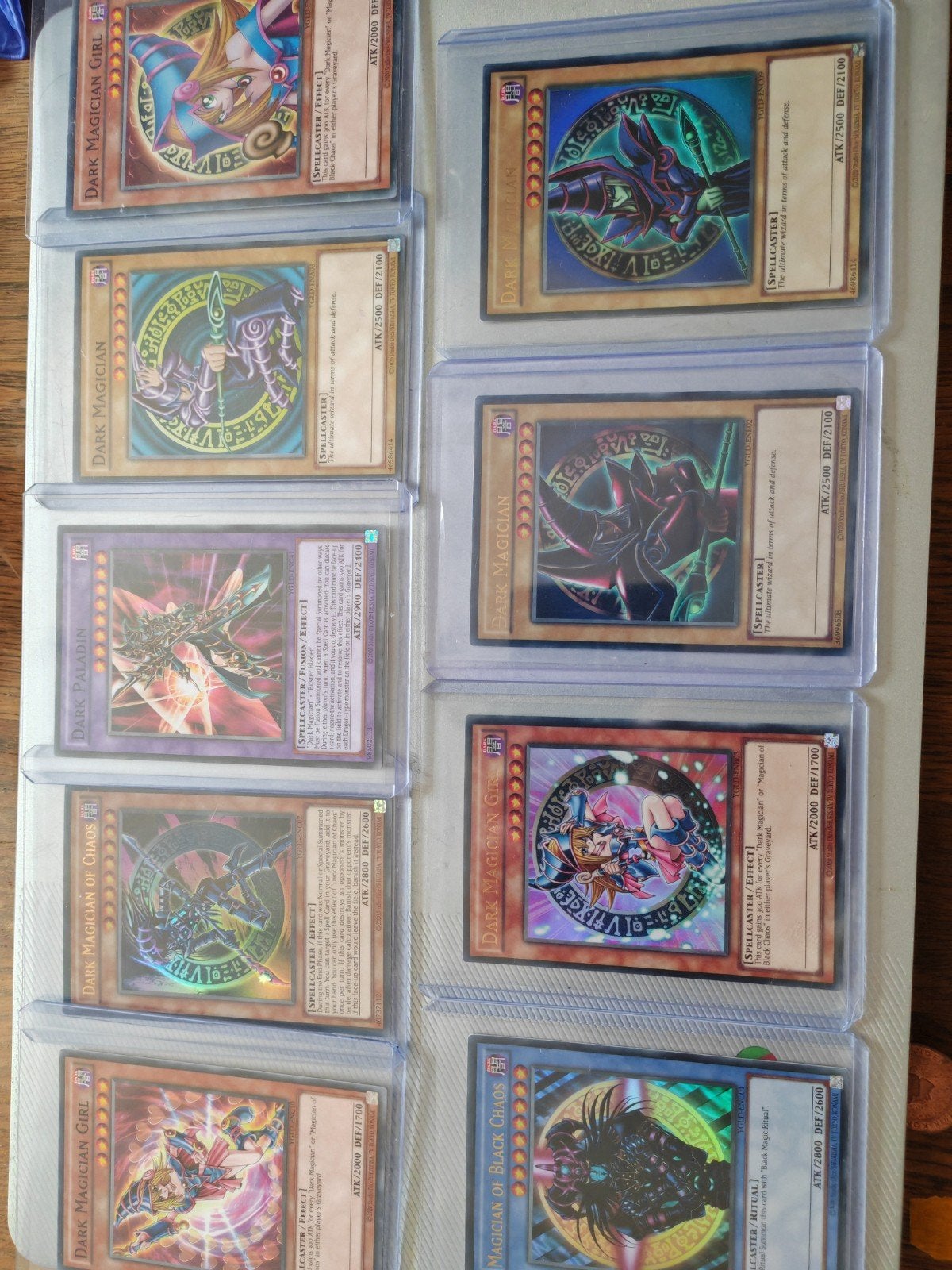 YuGiOh Dark Magician & Dark Magician Girl Kaarten, Hobby en Vrije tijd, Verzamelkaartspellen | Yu-gi-Oh!, Ophalen of Verzenden