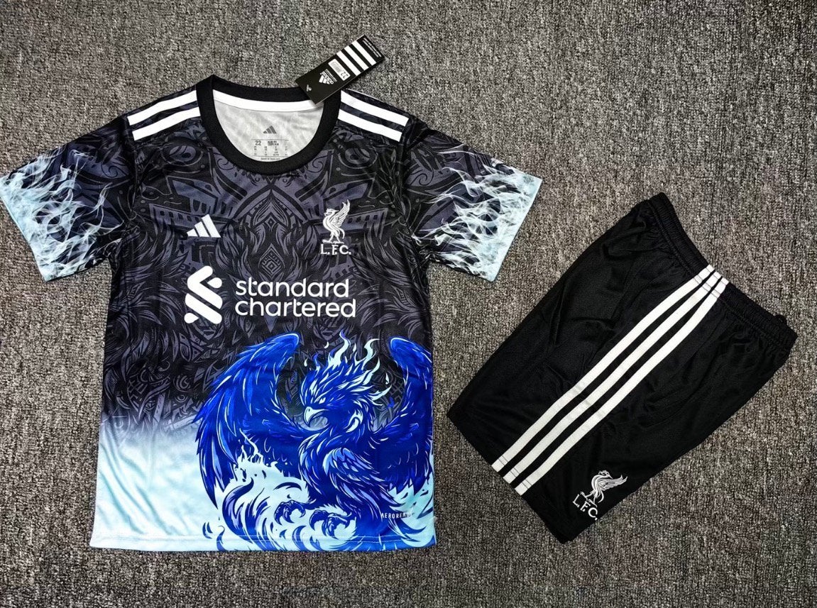 Liverpool blauw feniks shirt, Maat M, Ophalen of Verzenden, Nieuw, Shirt