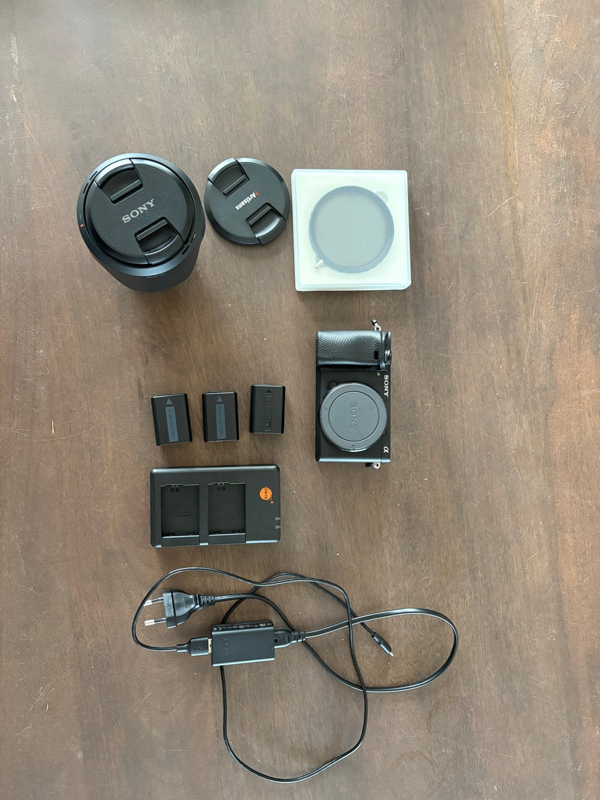 Sony a6400 + Sony 18-105mm F4 G OSS met accessoires, Ophalen, Beeldstabilisatie, Zo goed als nieuw, 4 t/m 7 keer