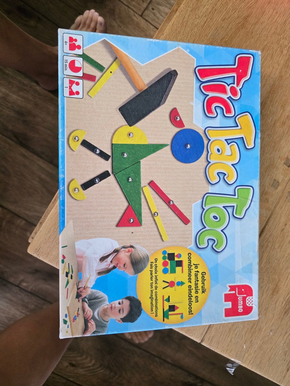 Jumbo Tic Tac Toc Hamer en Spijkerspel, Ophalen of Verzenden