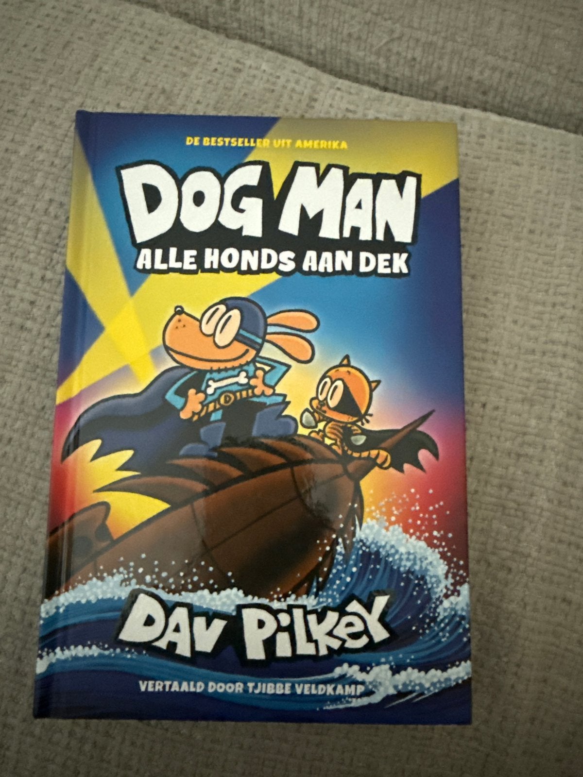 Dog Man: Alle honden aan dek - Dav Pilkey, Ophalen, Zo goed als nieuw, Fictie algemeen