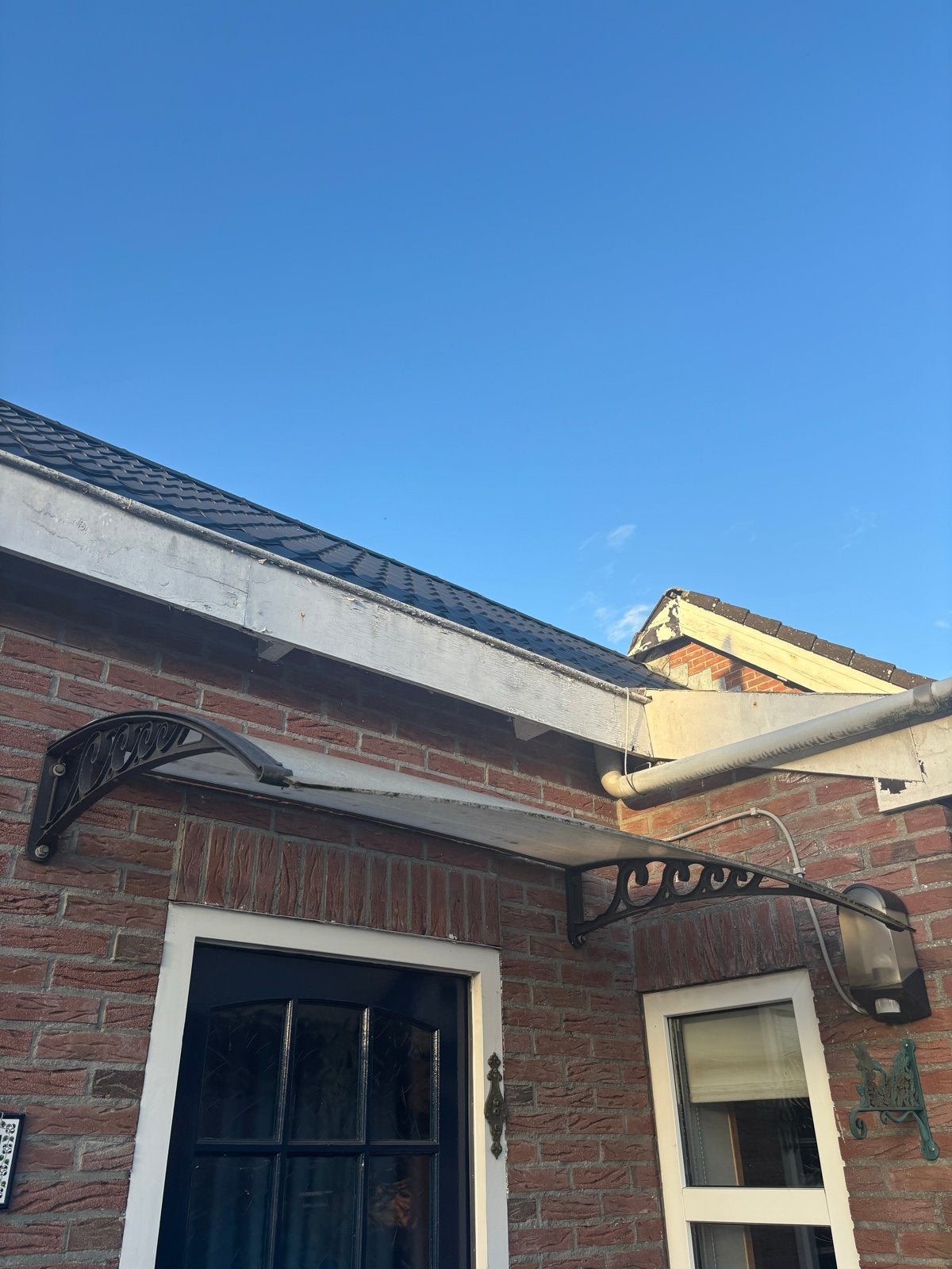 Deur luifel / afdakje, Ophalen, Gebruikt, Overige typen, Minder dan 250 cm