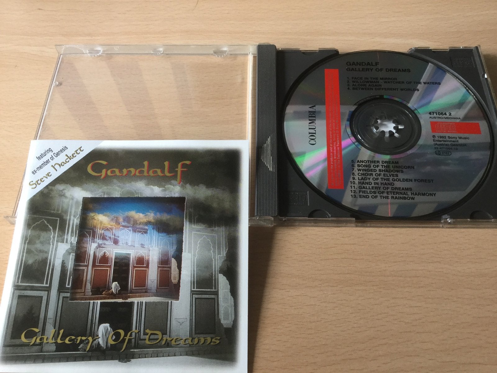 Gandalf-Gallery of dreams (Septeve Hackett featuring)., Ophalen of Verzenden, Zo goed als nieuw, Progressive Rock