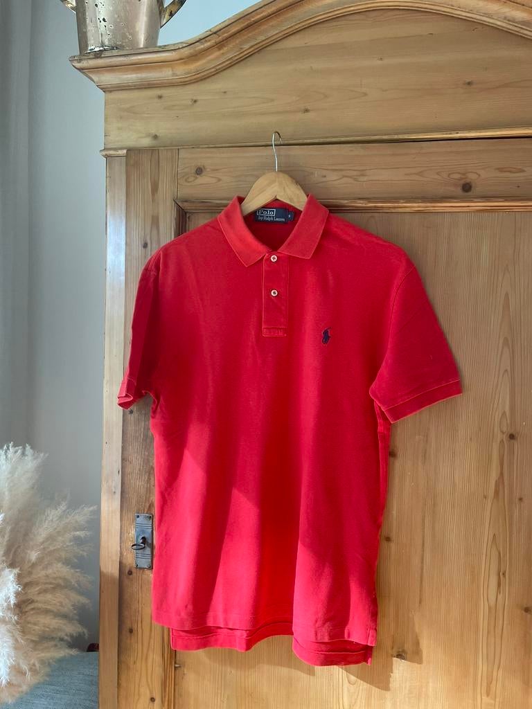 Ralph Lauren Polishirt (S), Ralph Lauren Polo, Verzenden, Zo goed als nieuw, Rood