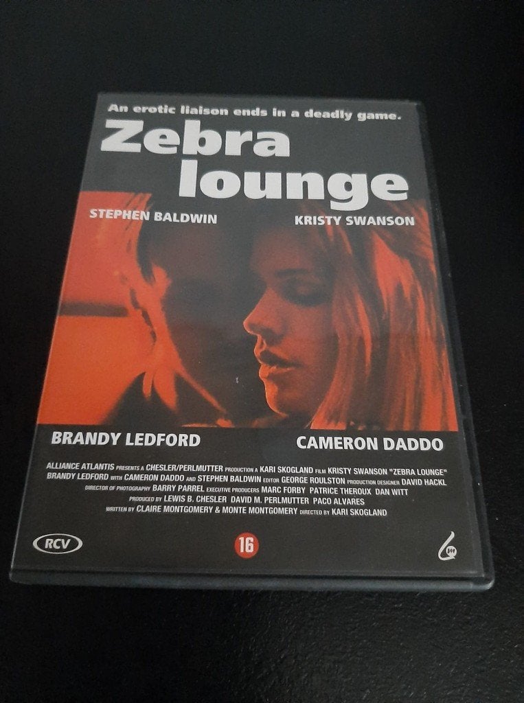 Zebra Lounge, Brandy Ledford, Stephen Baldwin, Cameron Daddo, Vanaf 16 jaar, Ophalen of Verzenden, Gebruikt, Overige genres