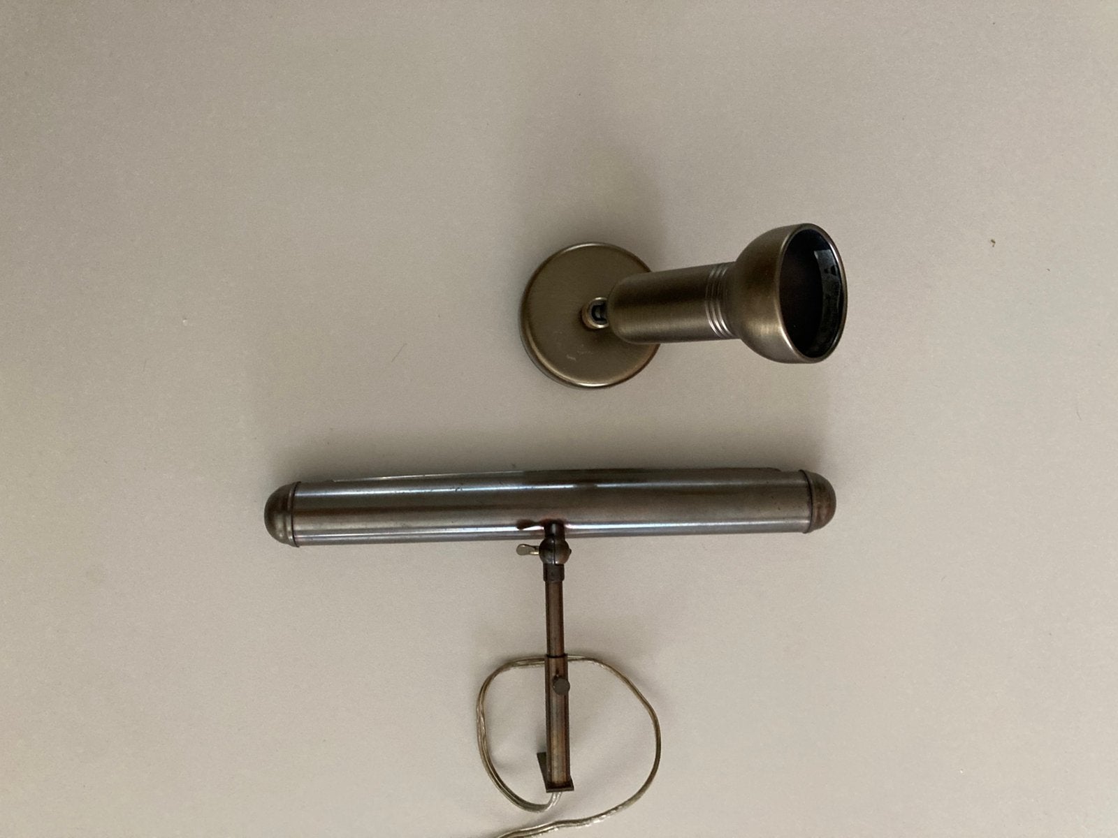 Schilderijlamp spotjes lampjes  antiek oud, Antiek en Kunst, Antiek | Lampen, Ophalen of Verzenden