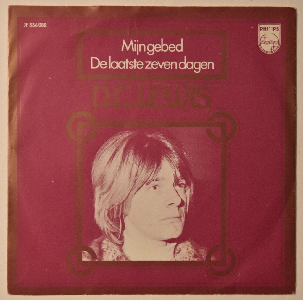 D.C. Lewis Mijn Gebed Laatste Zeven Dagen 7" Vinyl Single, 7 inch, Ophalen of Verzenden, Zo goed als nieuw, Country en Western