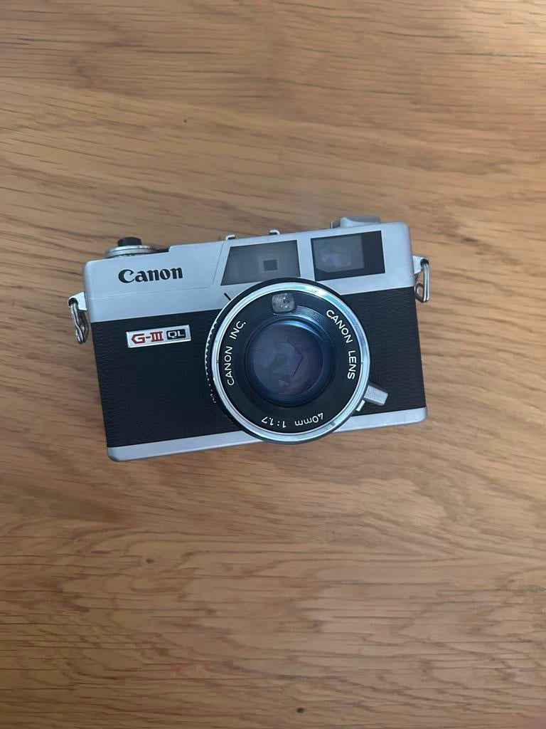 Canon Canonet QL17 G-III - Vintage Compact Camera, Verzenden, Gebruikt, Compact, Canon