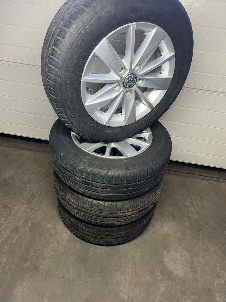 Volkswagen velgen steekmaat 5 keer 112 met banden, Auto-onderdelen, Banden en Velgen, Ophalen, Gebruikt, 15 inch, Banden en Velgen