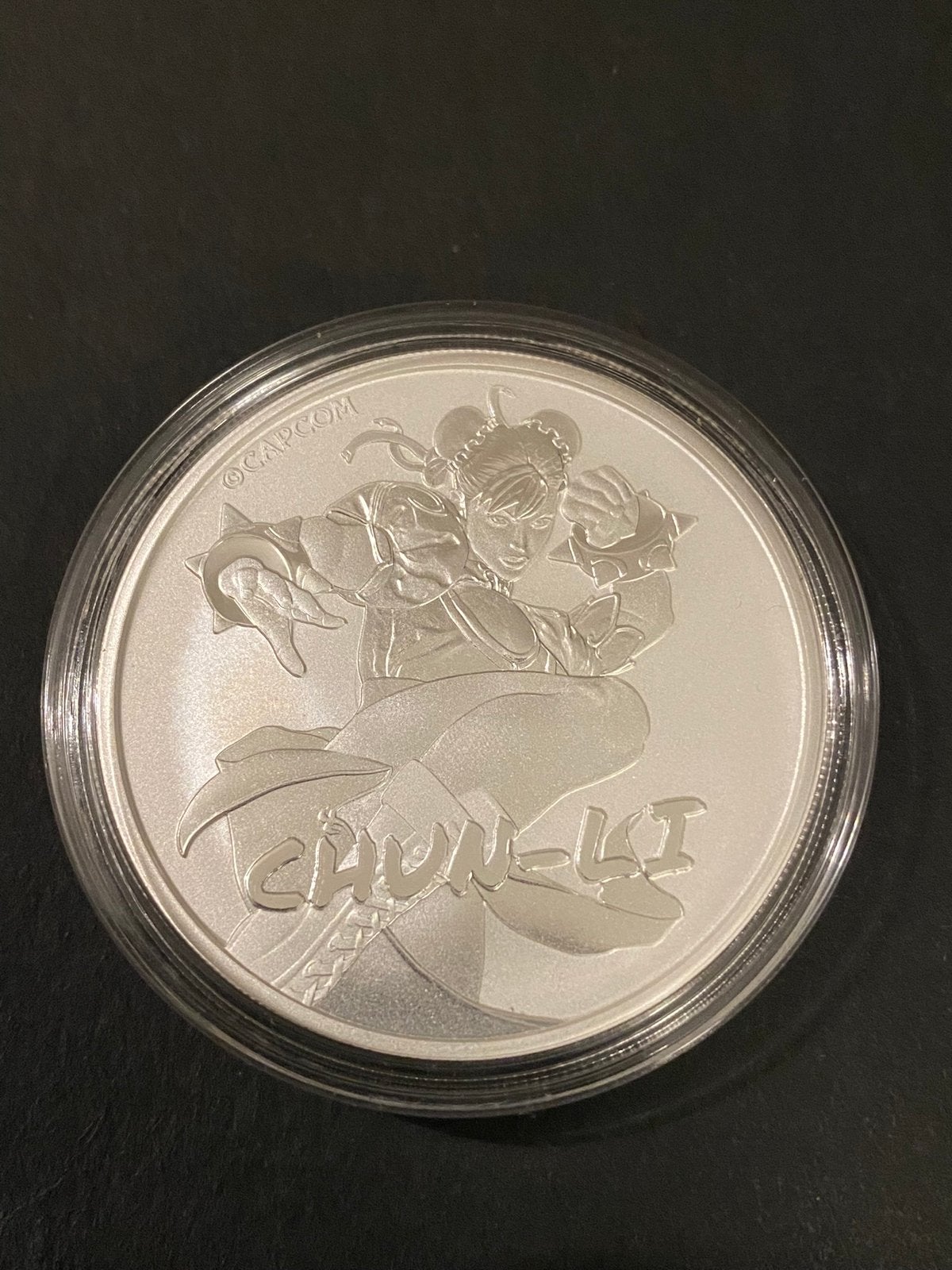 Tuvalu - Street fighter - Chun li -2022 oplage 15.000 stuks!, Ophalen of Verzenden, Zilver