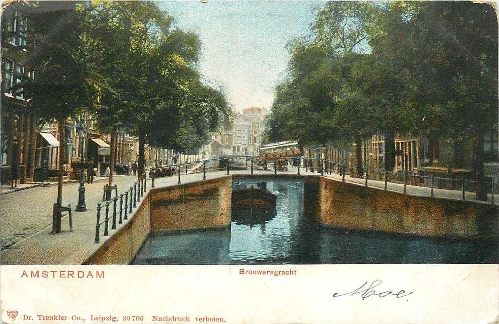 304-227-025 Amsterdam Brouwersgracht, Verzenden, Voor 1920, Noord-Holland