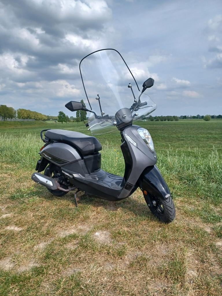 Sym mio 50i snorbrommer, Fietsen en Brommers, Scooters | SYM, Ophalen, Zo goed als nieuw, Benzine, Mio