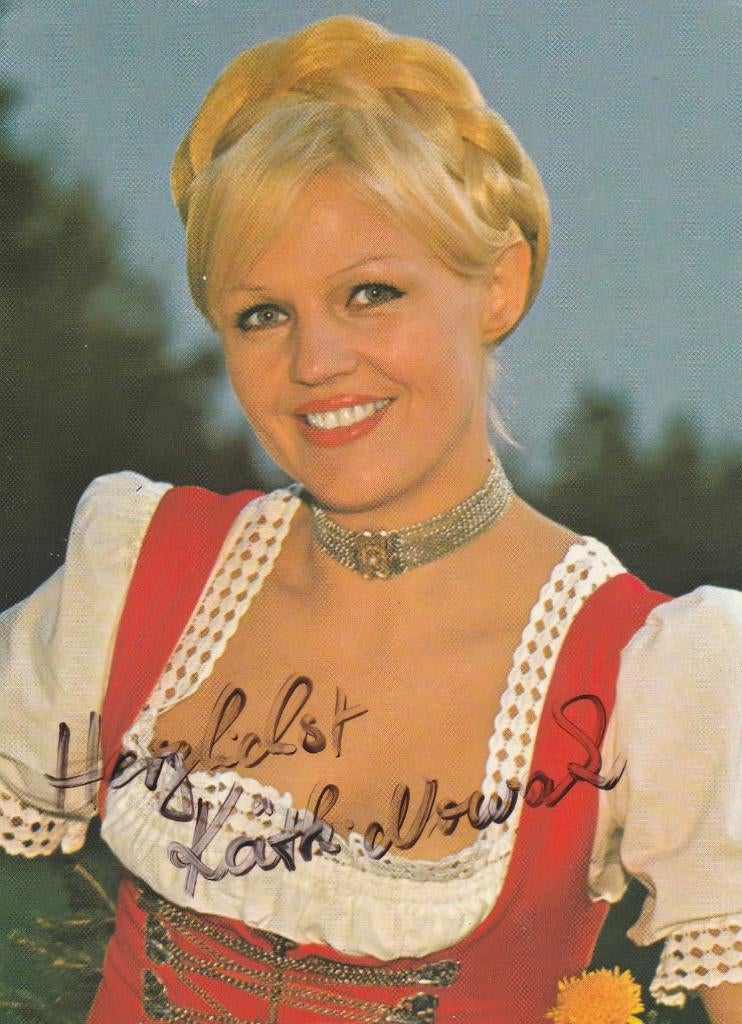 Ansichtkaart, Artiest,  Käthi Nowak  (2179), Verzenden, 1960 tot 1980, Sterren en Beroemdheden