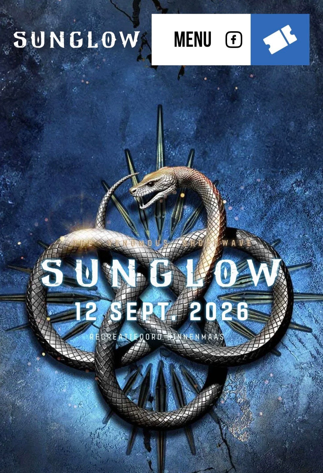 2 kaarten voor Sunglow 12 september 2026, Tickets en Kaartjes, Twee personen