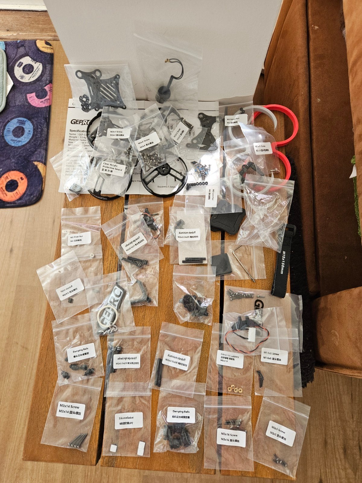 GEP-CL20 Complete Frame Opbouw Kit - Exclusief Antenne, Ophalen of Verzenden, Nieuw, Elektro, Quadcopter of Multicopter