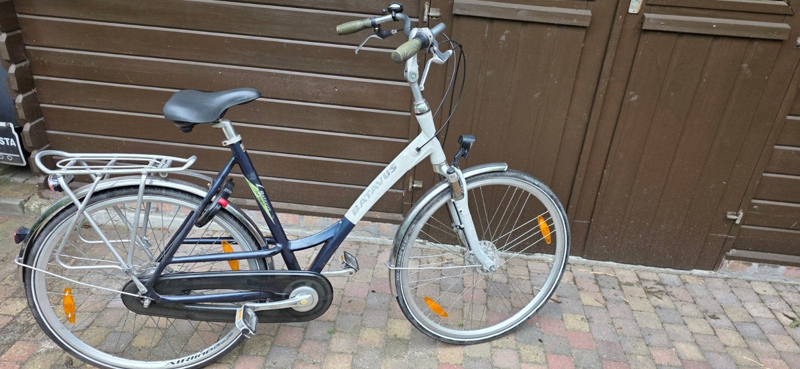 Batavus fiets met versnellingen en lage instap, Ophalen, Velgrem, Batavus, Versnellingen