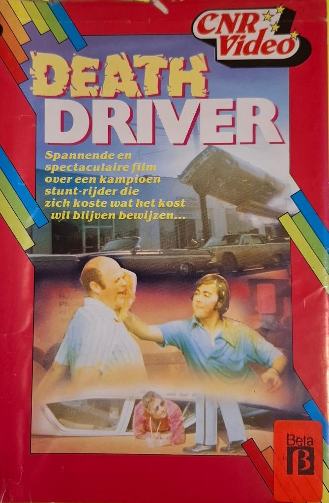 Death Driver - Betamax - CNR Video #0058, Vanaf 16 jaar, Ophalen of Verzenden, Zo goed als nieuw, Actie en Avontuur