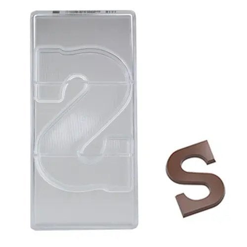 Chocolade Letters Alfabet Set - 162 Stuks, Ophalen of Verzenden, Nieuw, Taarten of Cupcakes, Bakvorm