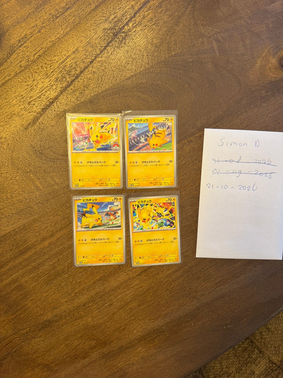 Japanse gym promo’s | Pokemon TCG, Ophalen of Verzenden, Zo goed als nieuw