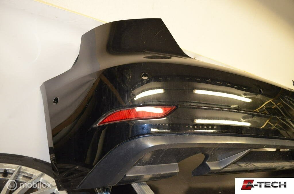 Achterbumper zwart ly9b hatchback Audi A3 8V ('12-'17), Auto-onderdelen, Carrosserie en Plaatwerk, Audi, Gebruikt, Achter, Bumper