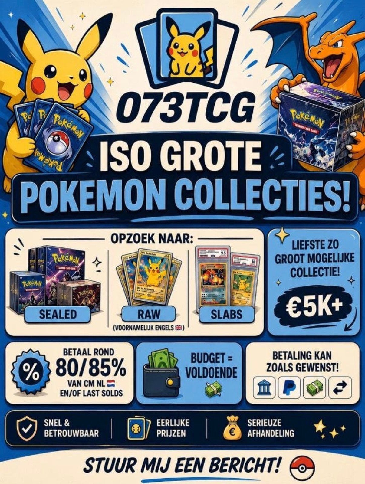 Pokémon Collectie Inkoop, Ophalen of Verzenden, Nieuw