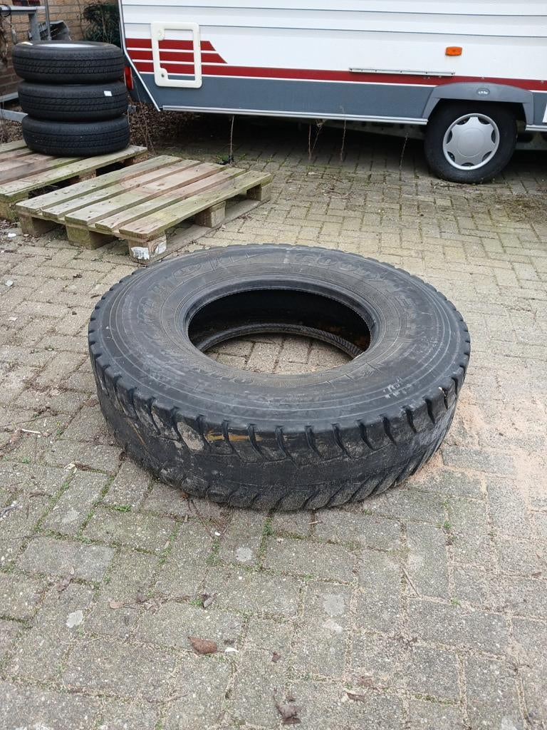 Gebruikte vrachtwagenband 13R22.5 All Trac MSD II, Ophalen, Gebruikt