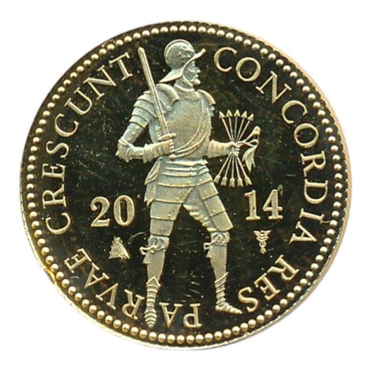 Nederland Gouden Dukaat 2014, Ophalen of Verzenden, Goud