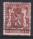 1503 - België michel 735 gestempeld , Staatswapen, Verzenden, Gestempeld