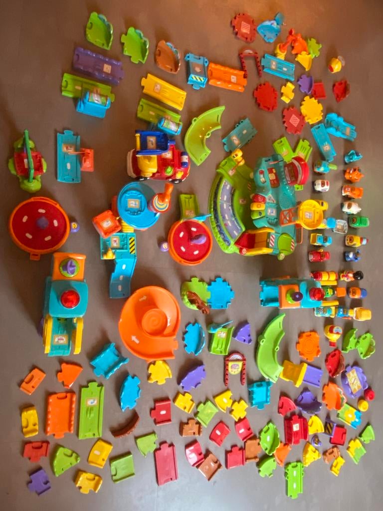 Grote set VTech Toet Toet Auto's en Zoef Zoef Dieren, Ophalen, Gebruikt, 6 maanden tot 2 jaar