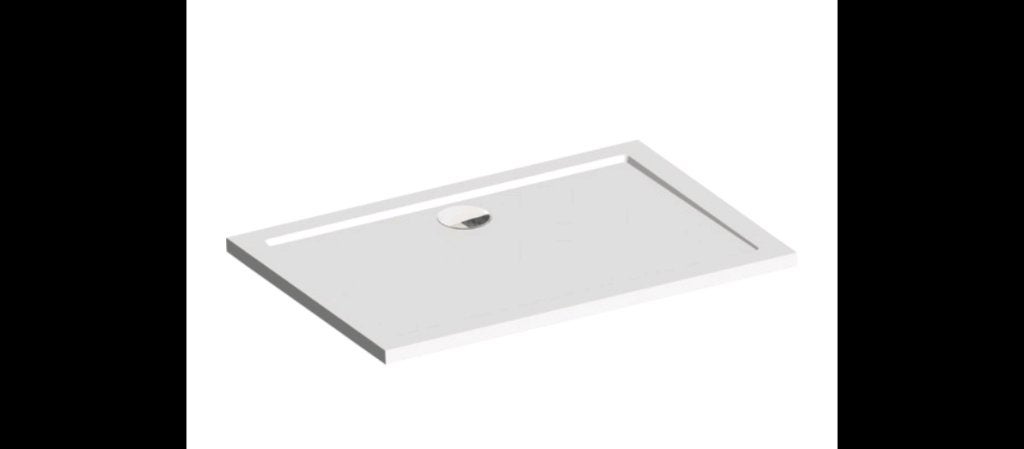 Compleet set Douchebak  120x 80 x 4, Ophalen of Verzenden, Nieuw, Douche
