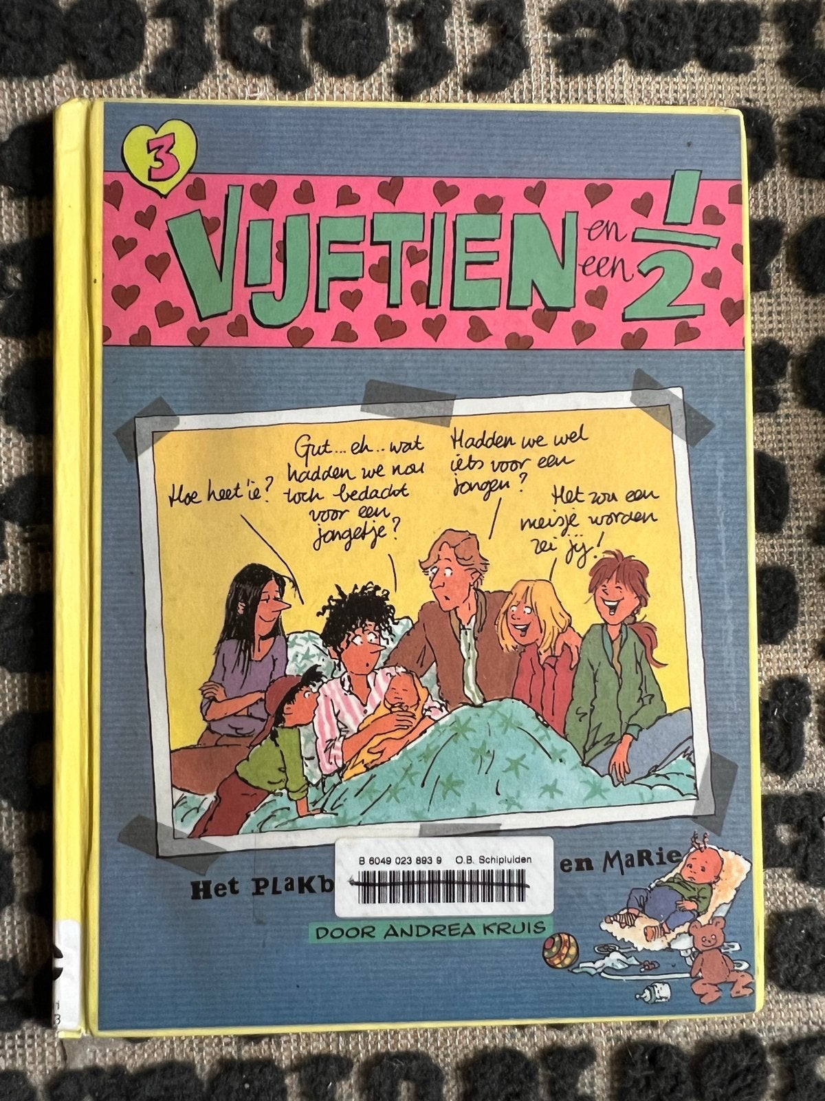 Vijftien en een half - Deel 3 - Andrea Kruis, Eén stripboek, Ophalen of Verzenden, Gelezen