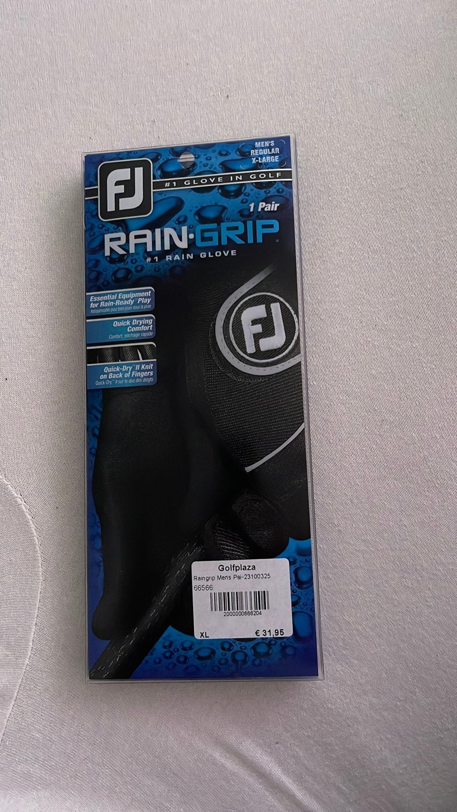 Footjoy Raingrip golfhandschoenen per paar  dames en heren, Ophalen of Verzenden, Nieuw, Overige typen