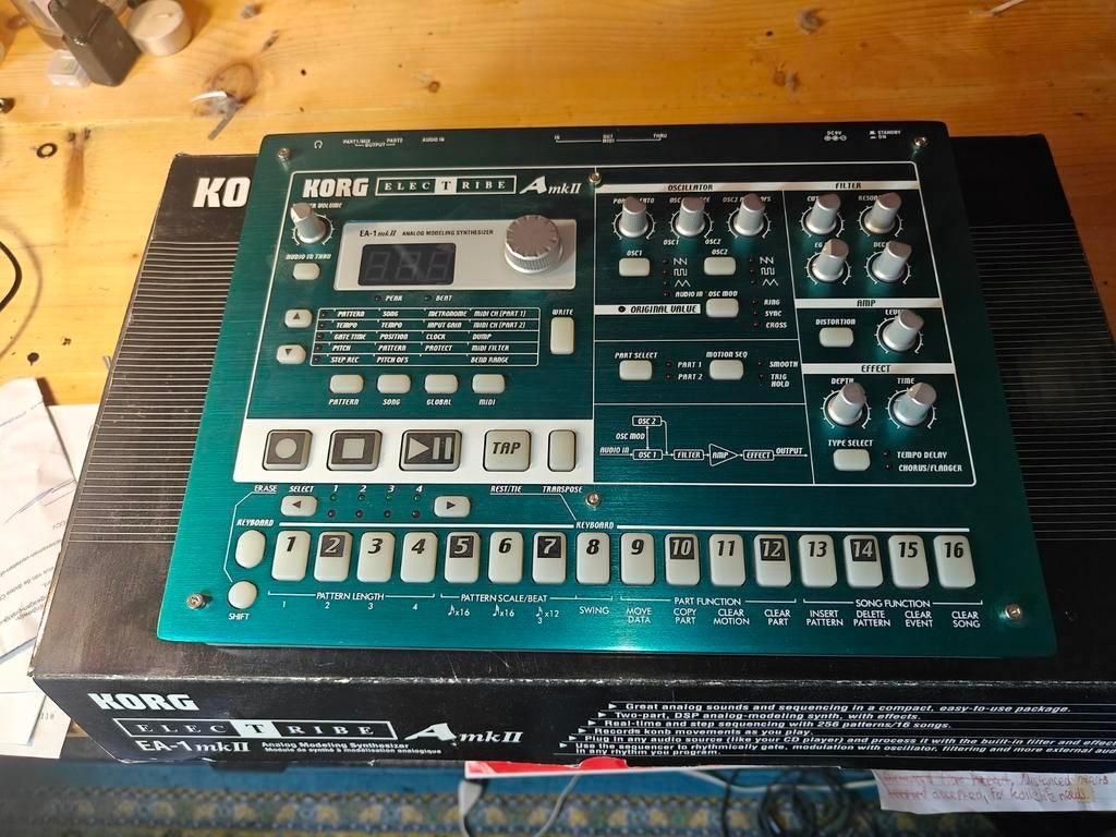 Korg electribe EA MK2 - mint condition, Muziek en Instrumenten, Drumcomputers, Zo goed als nieuw, Overige merken, Ophalen of Verzenden