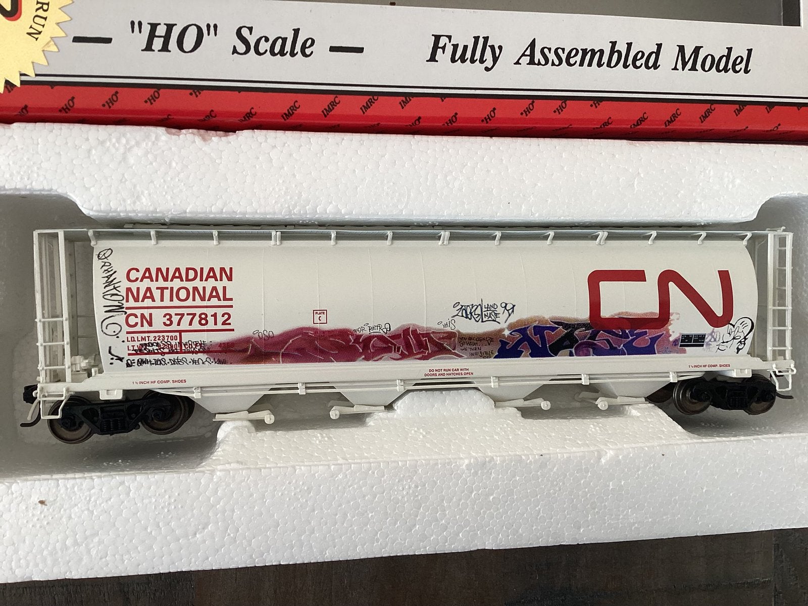 Uniek! Intermountain USA special limited “CN grafity” hopper, Hobby en Vrije tijd, Bachmann, Gelijkstroom of Wisselstroom, Ophalen of Verzenden
