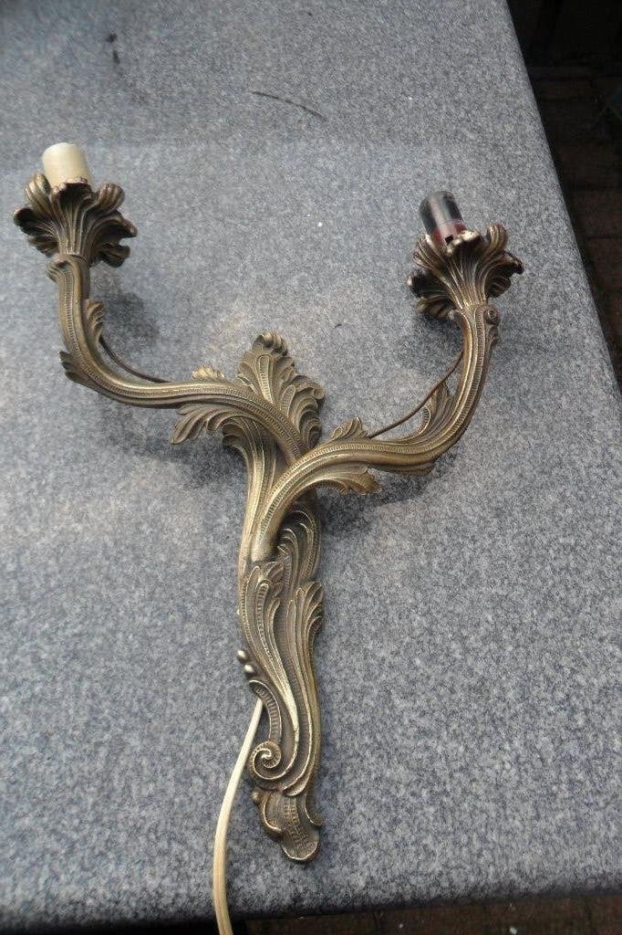 oude wandlamp, Ophalen of Verzenden, Gebruikt, Wandlamp