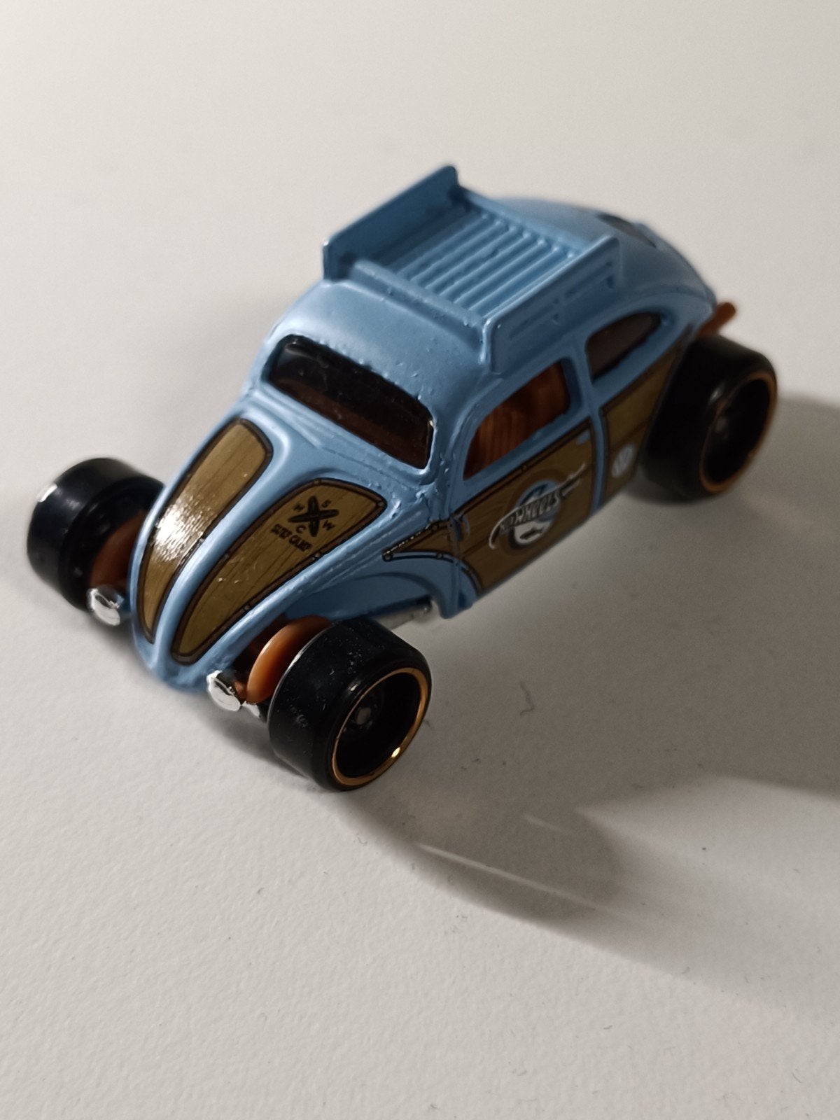 Hot Wheels Volkswagen Kever Custom Surf Wagon, Ophalen of Verzenden, Zo goed als nieuw