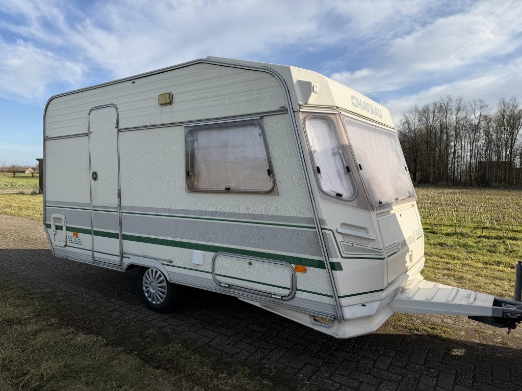 Chateau Cantara 400 lengte bedden, Caravans en Kamperen, Caravans, Chateau, Tot en met 2, Bedrijf, Overige typen